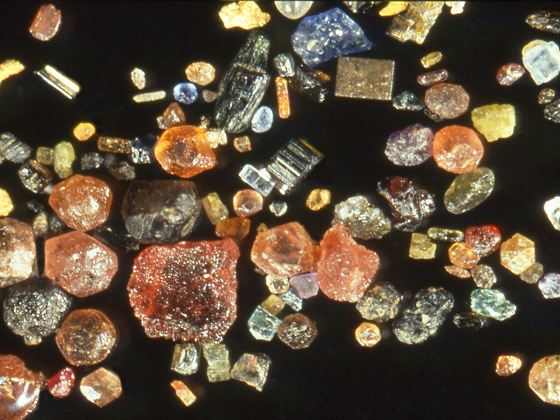 Schwerminerale, Gltzsch