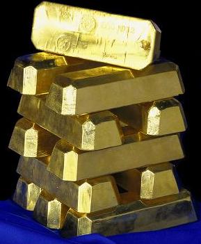 Goldbarren der schwedischen Reichsbank